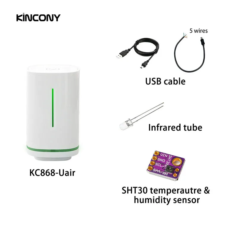 KC868-Uair ESPHome Tasmota ESP32 WiFi Bluetooth домашний помощник датчик температуры мониторинг Arduino IR