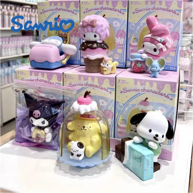 Лидер продаж Подлинная серия Miniso Sanrio с красочной едой развлекательная модель