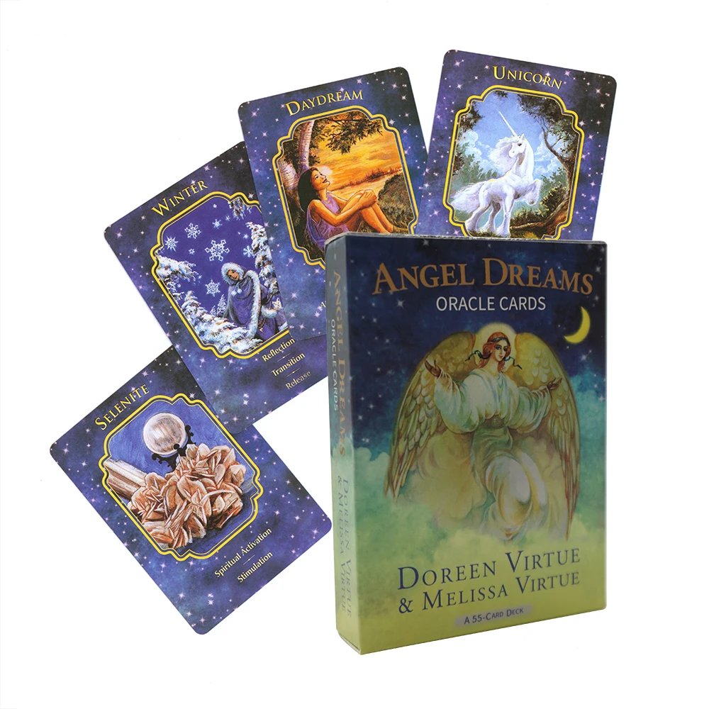 

Dreams Oracle Cards Tarot Cards for Beginners Adult Board Games Fate Table Game Rpg PDF Guidebook Altar Supplies Trading Friends