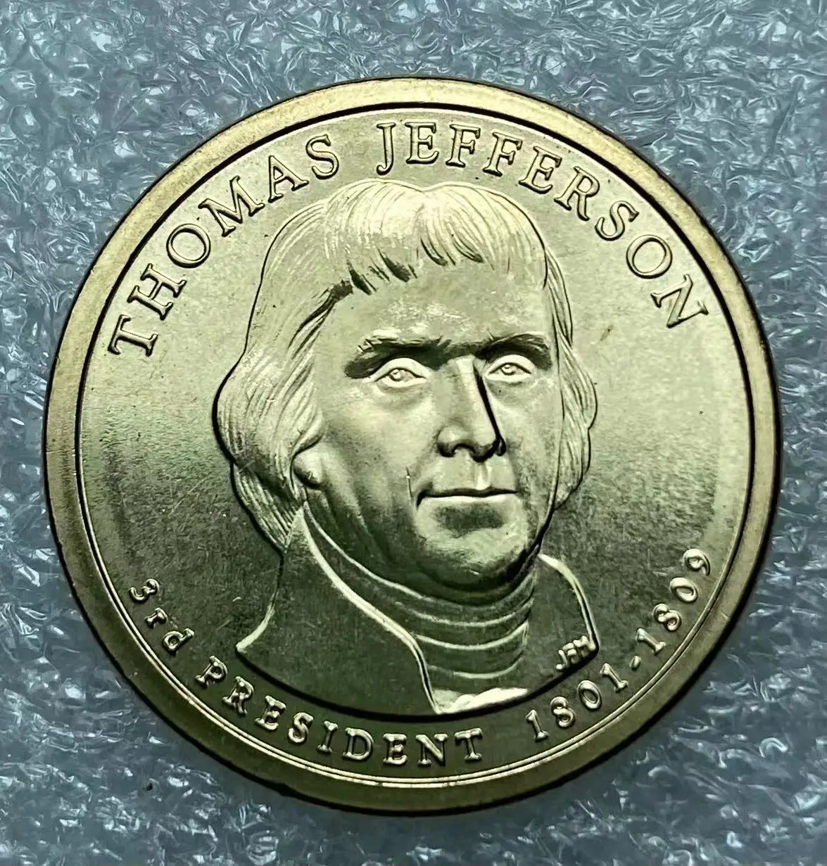 Памятные монеты 2007 года для президентов США, 3 части, три президента Томаса Джефферсона, абсолютная новинка