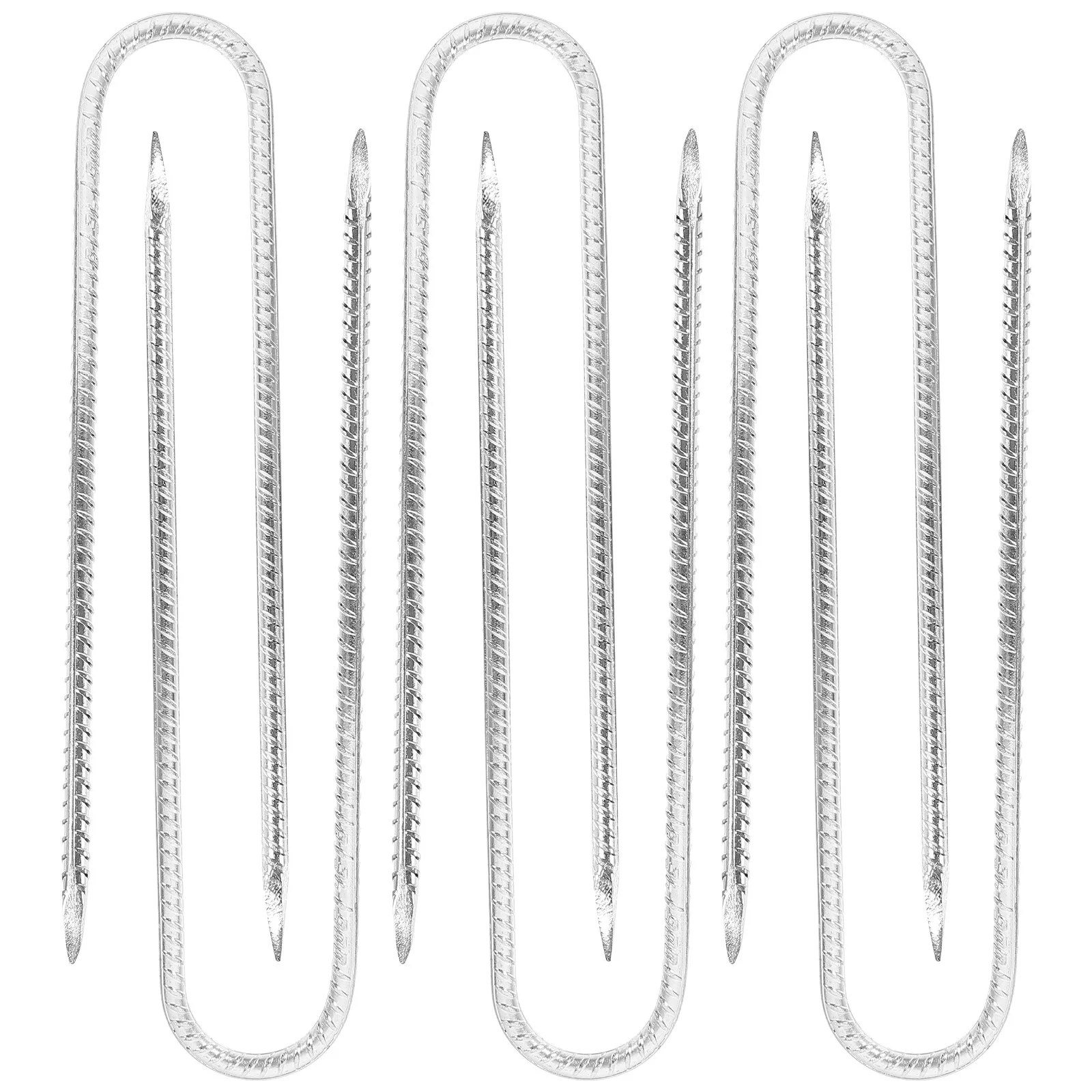 

Anchor Yard Stakes Decorations Ground Gaskets U-shaped Garden Heavy Duty Outdoor Tools