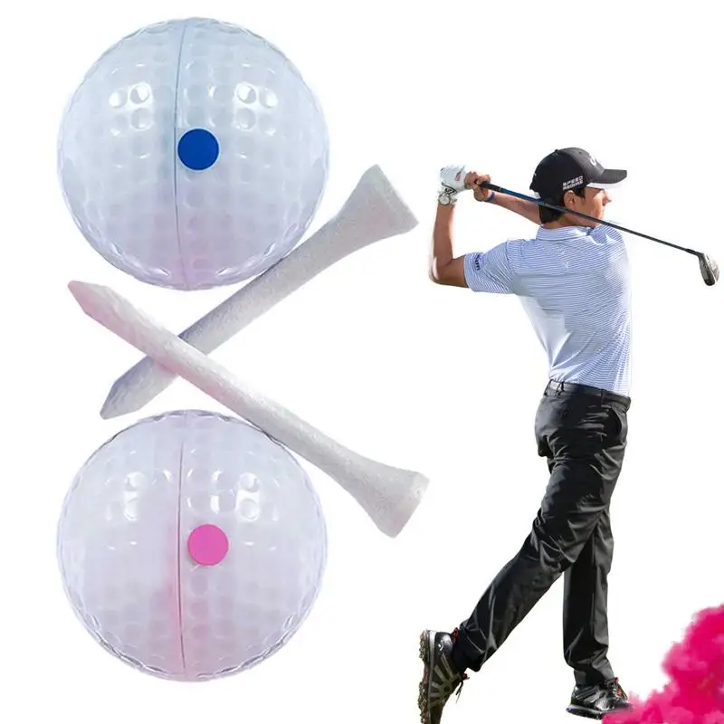 

2Pcs Birthday Party Gender Reveal Powder Balls Banquet Smoke Powder Bombs The Gender Of PROM Supplies Reveals Golf Baby Gift
