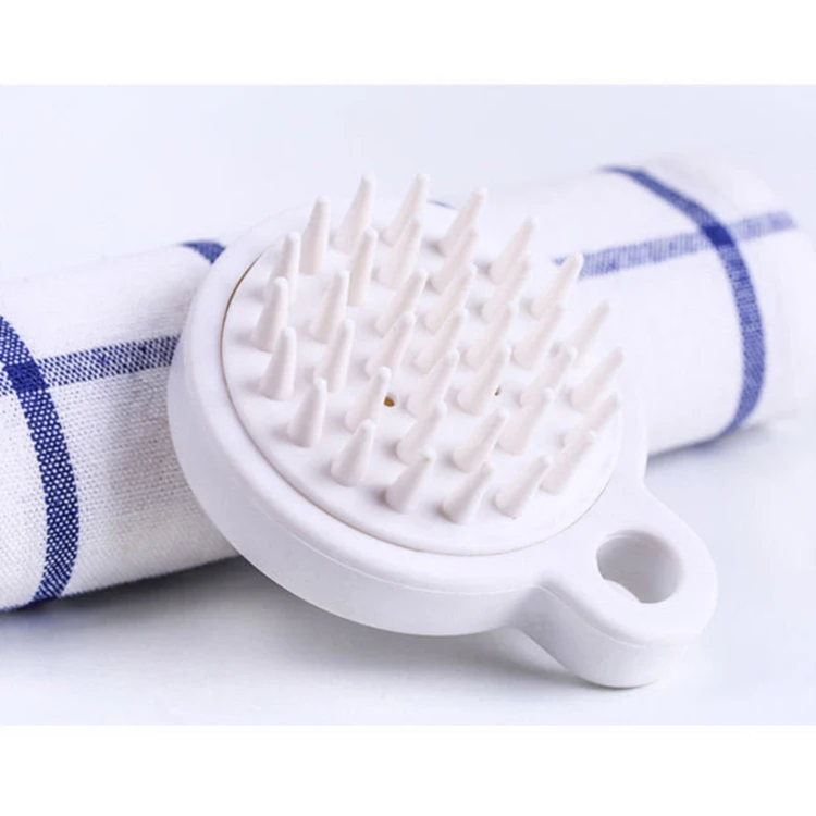 

Scalp Massager Silicone Massage Head Scrubbing Brush Soft Bristles Hair Growth Scrubber For Women Men Hair Scalp Massager Growth