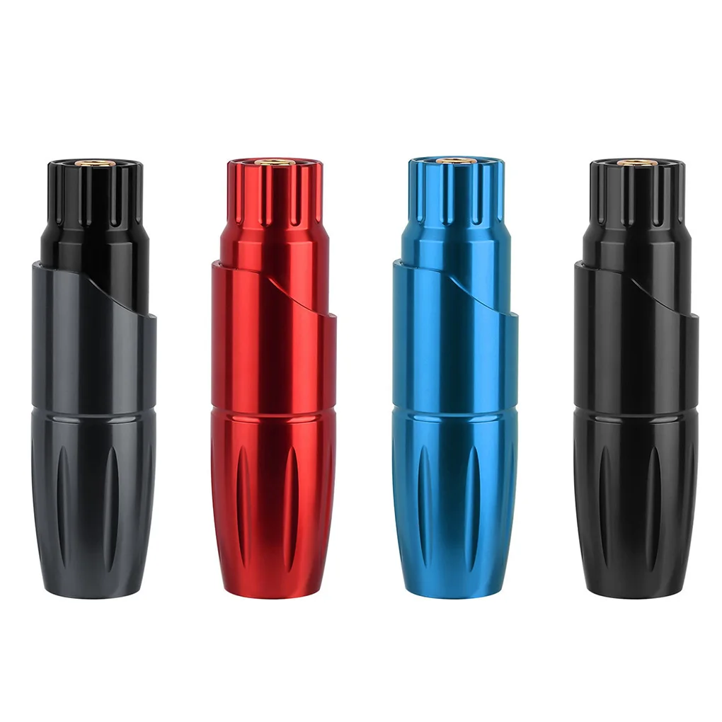 

Tattoo Machine Portable LED Luminous Efficiency Short Type Easy to Control Wireless Tattooing Pens Precise Lines Red