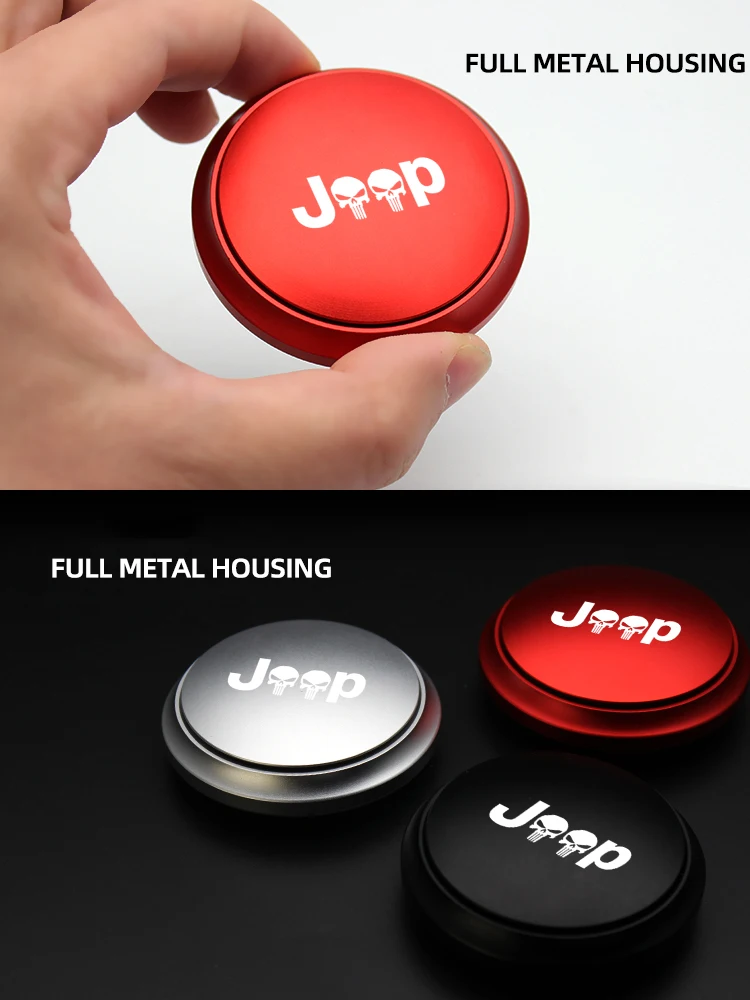 

Customed With LOGO Car Air Freshener Solid Aroma Perfume Diffuser for Jeep Renegade Compass Patriot Wrangler Grand Cherokee