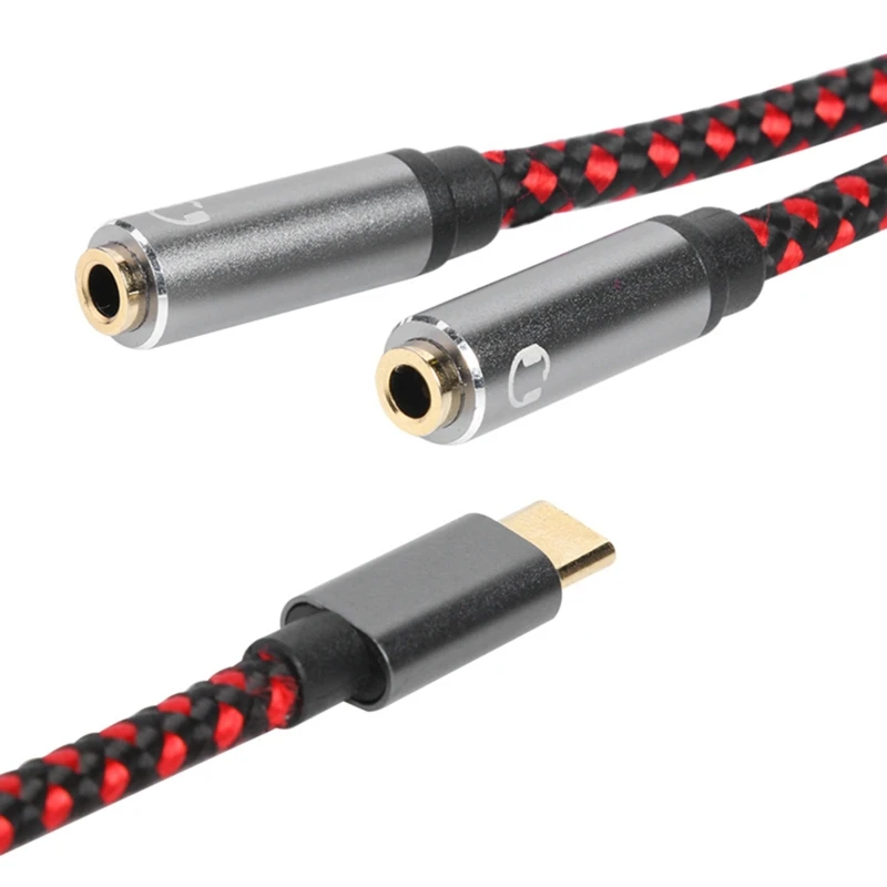 

Кабель-переходник с USB C на 3,5 мм для наушников