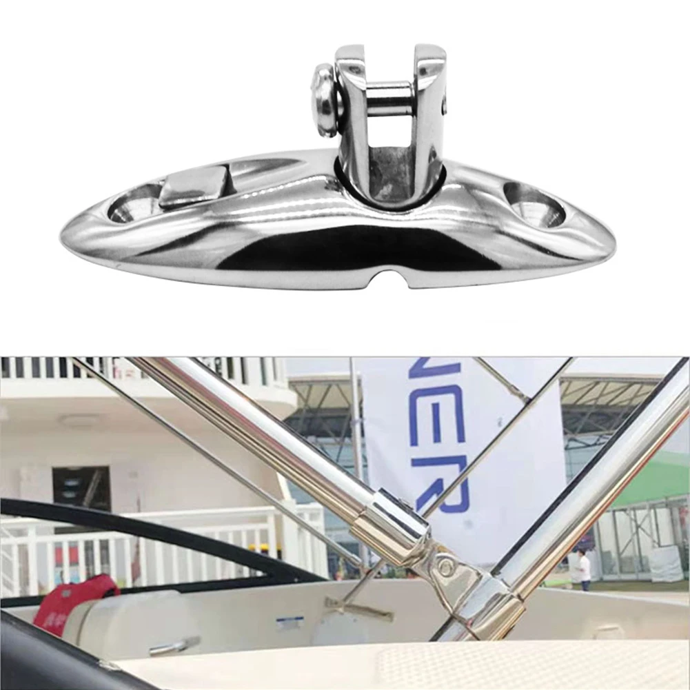 Strap Hinge Deck Hinge Mount Boat Deck Cabin Hardware Marine Top Fitting Top Grade 316 Stainless Steel Durable