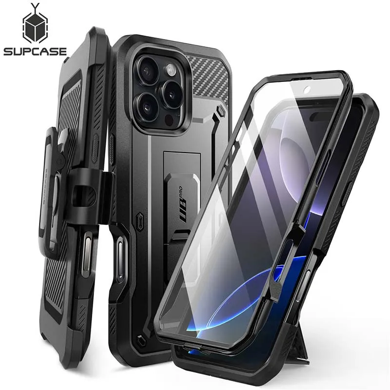 Чехол SUPCASE для iPhone 16 Pro 6 3 дюйма (выпуск 2024 г.) Прочный прочный чехол телефона UB на