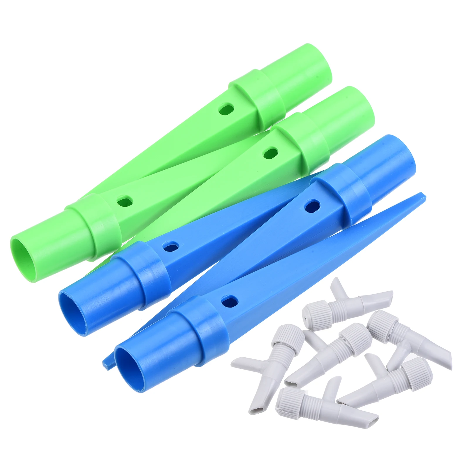 

Uxcell Self Watering Spikes Adjustable Automatic Plant Irrigation Blue Green for Garden 6 Pcs