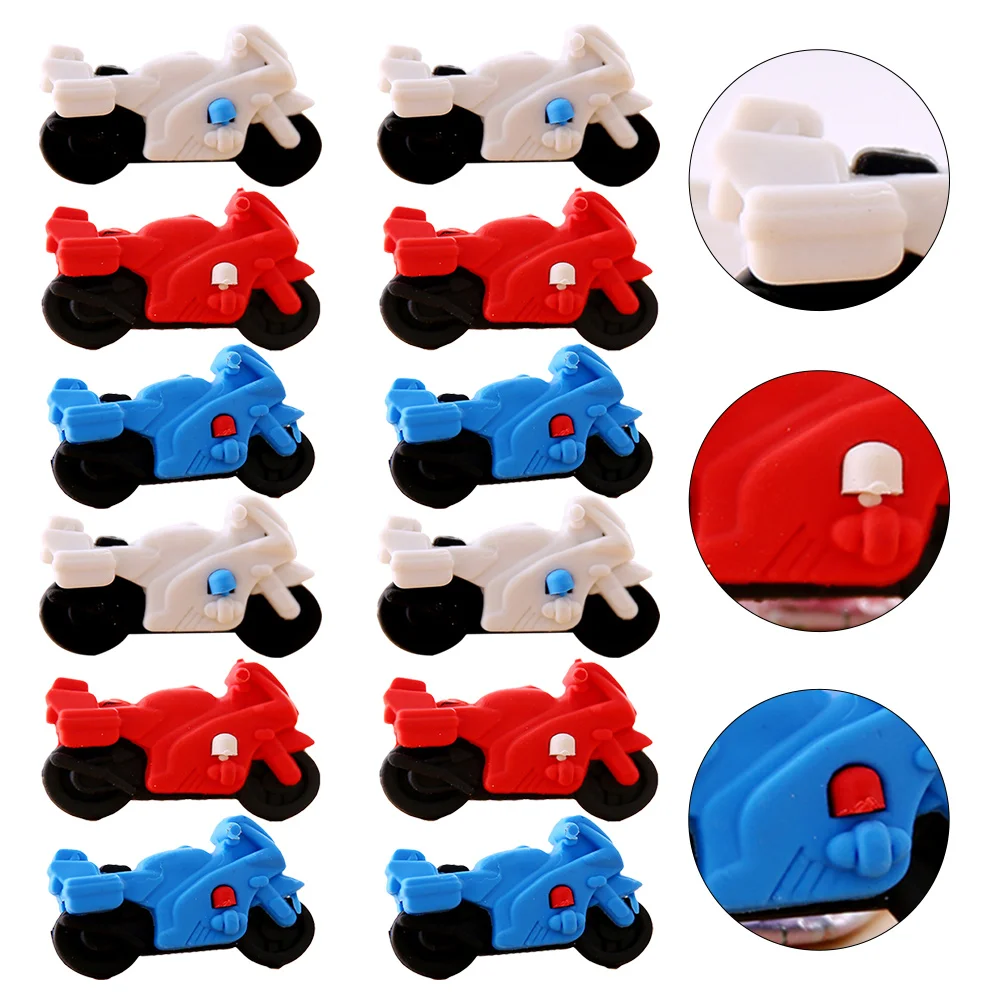 

Eraserseraser Car Toy Cute Bulk Motorcycle Cartoon Sporting Stationery Prizes School Mini Fun Boys 3D Students Novelty Miniature