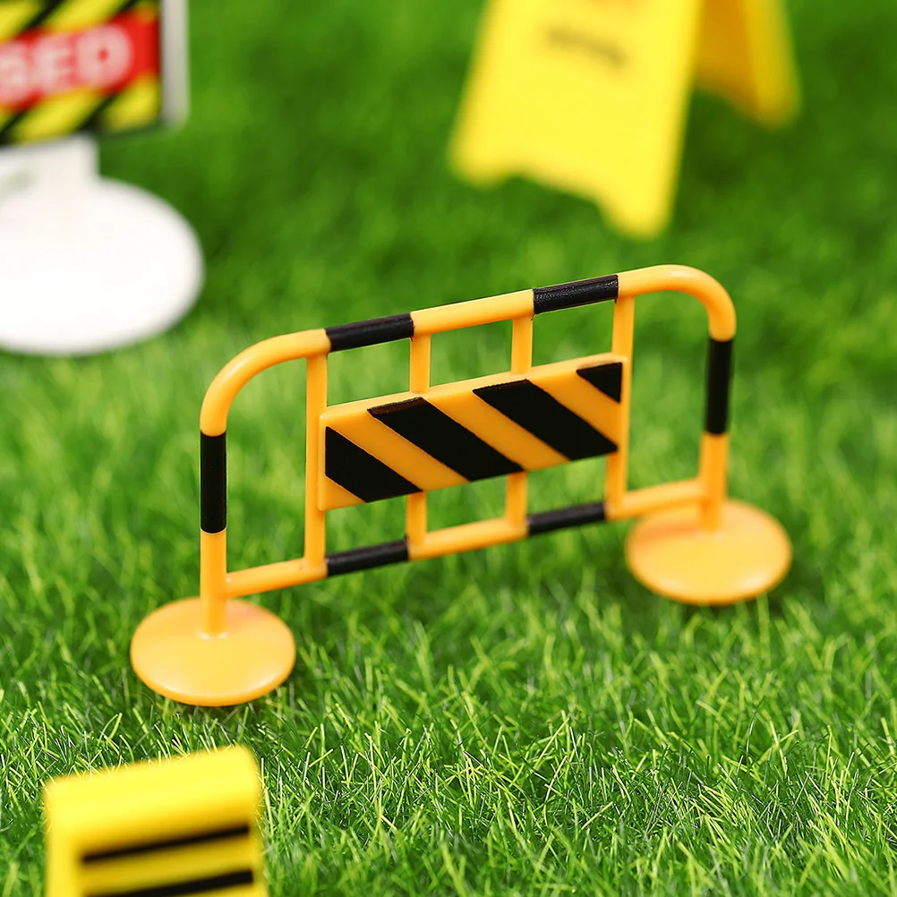 24 шт. Ryan игрушки для детей дорожный знак баррикада миниатюры конус детские знаки