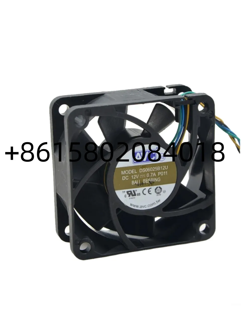 Новый оригинальный 6025 12 в а 6 см 60 мм DS06025B12U 4-проводной контрольный Вентилятор охлаждения процессора для AVC