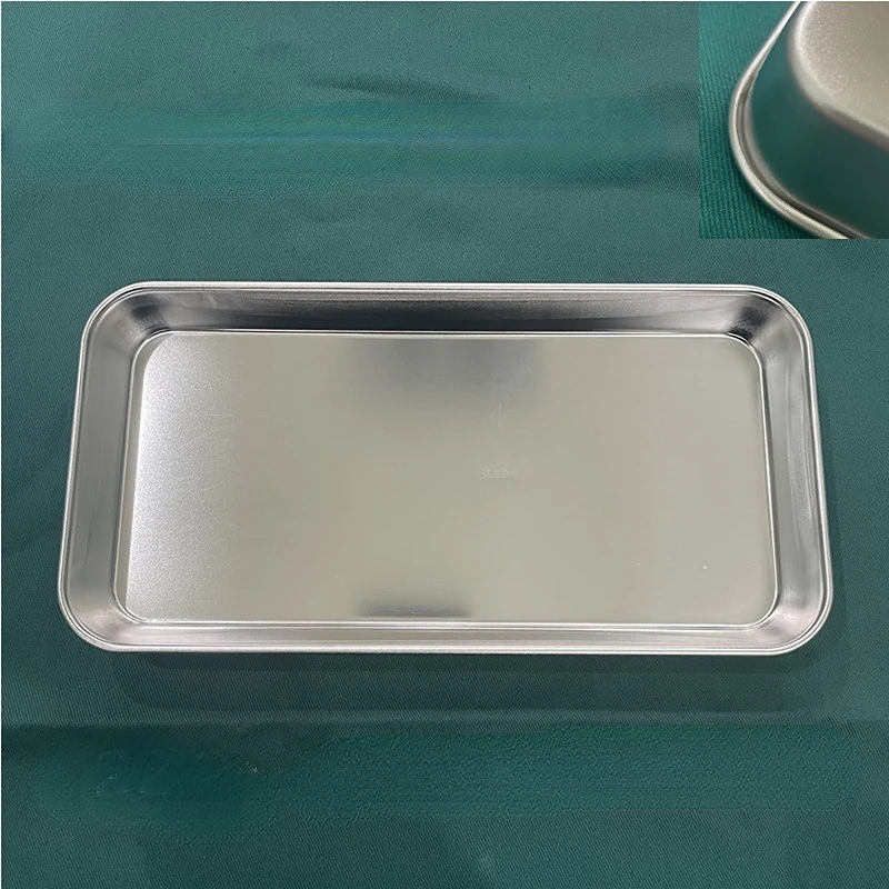 

1PC Stainless Steel Nail Art Equipment Plate Cosmetic Storage Tray Surgical Dental Tray Home False Nails Dish Tools Nail Art