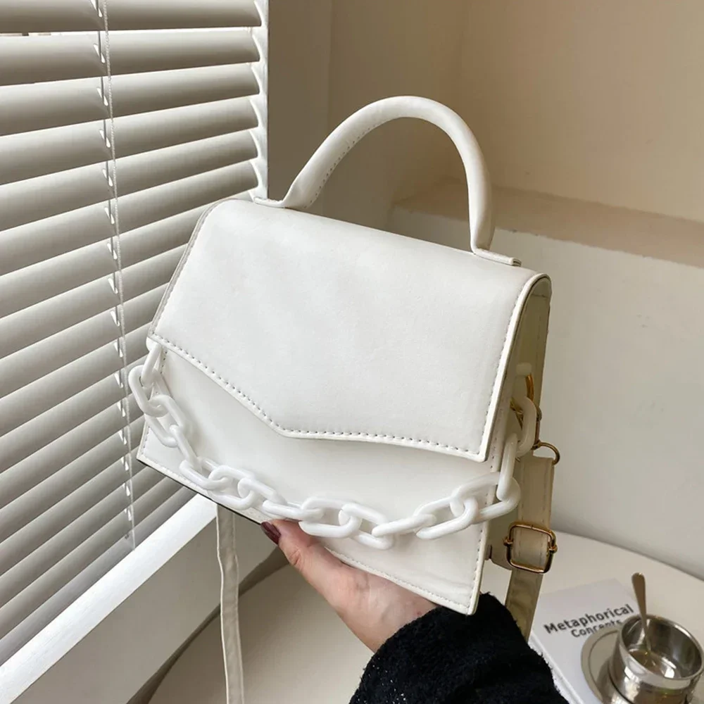 

Women's Bag Trendy Crossbody Small Bag New Color Summer Messenger Chain Bag Square Female Fashion Candy Shoulder 2023 Handbag