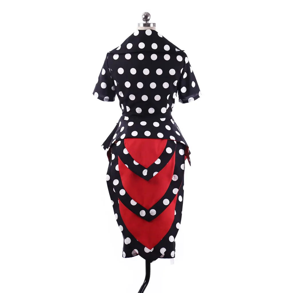 Платье для косплея CORALINE костюм матери-призрака платье в горошек другой матери