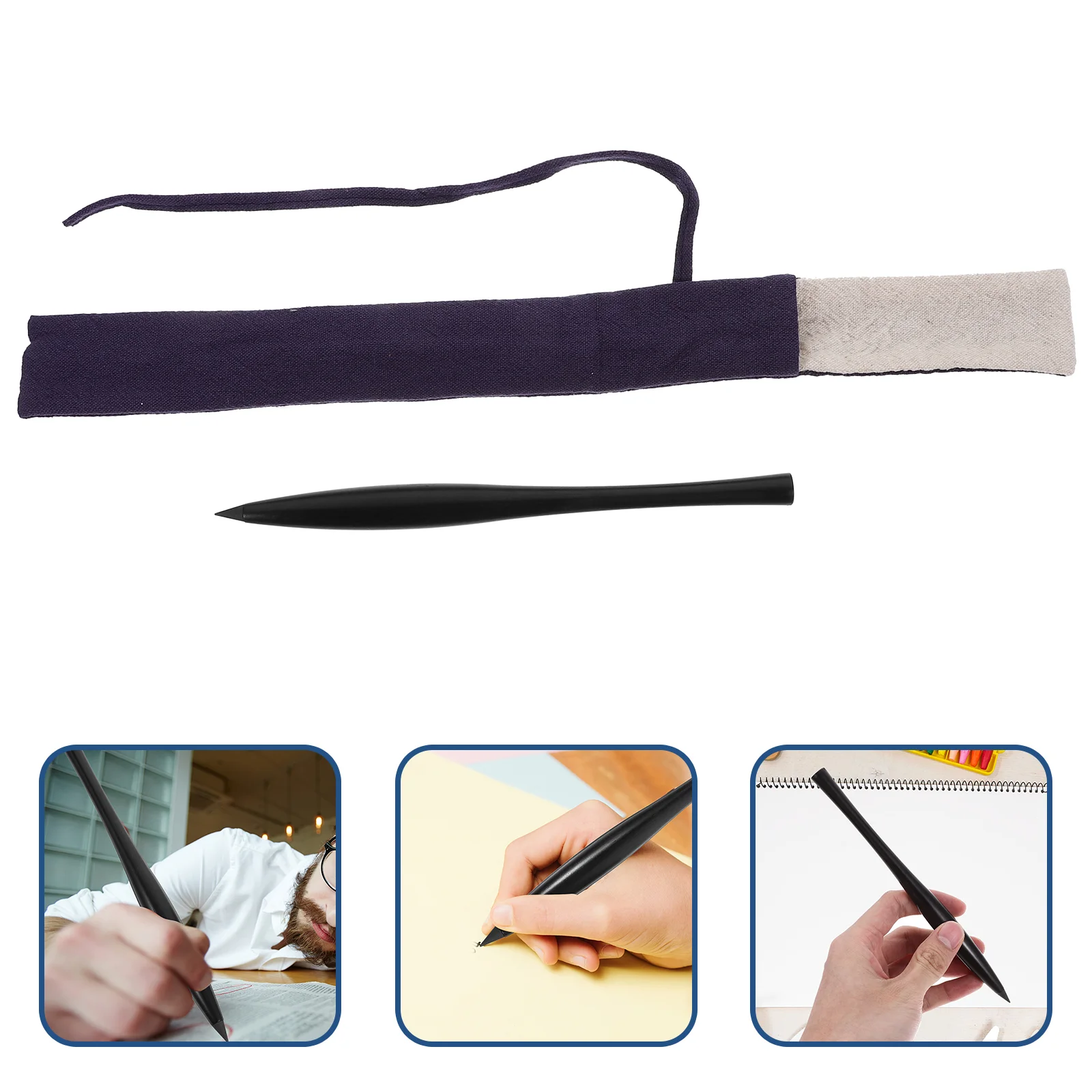 

Eternal Student Inkless Pencils Everlasting Eraser Engraved Wood Forever Infinite School Supplies Non Sharpening