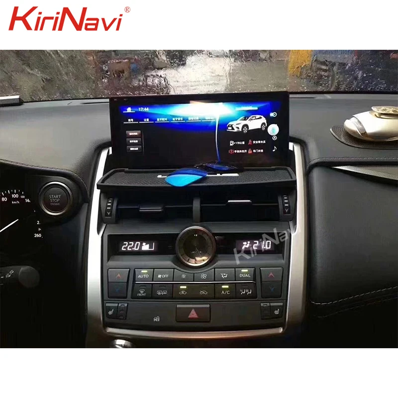 Автомагнитола KiriNavi 10 25 дюйма Android 11 для Lexus NX NX200 NX200T 300h 2014-2018 автомобильный DVD