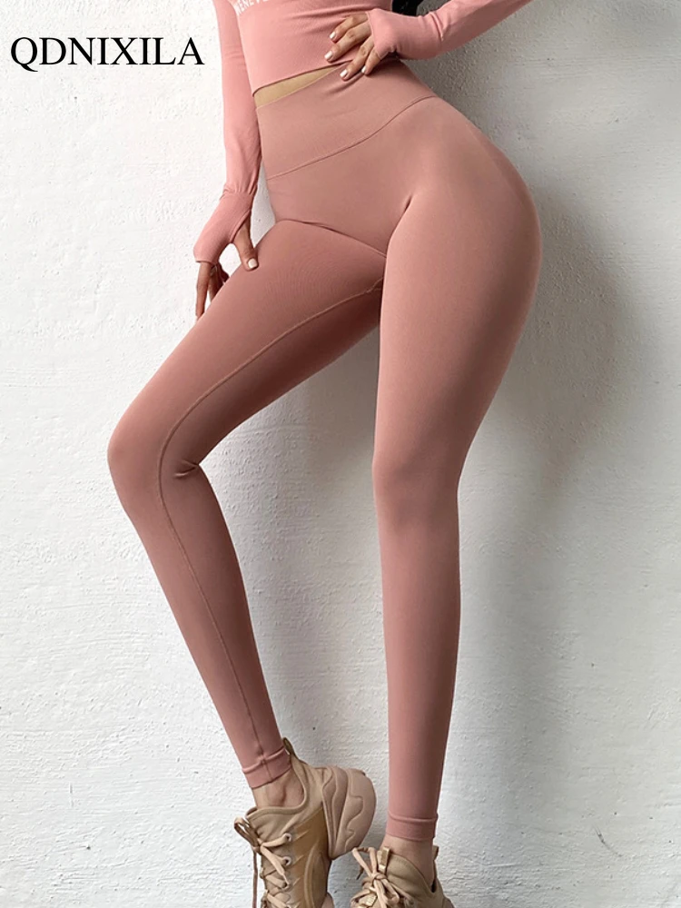 Women's Leggings Gym Sports Tights Sexy Yoga Pants High Waist Push Up Fitness Pants Workout Seamless Female Leggings Sportswear