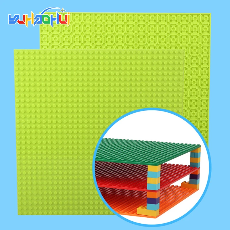 

Базовая пластина 25, 5 х25, 5 см, детские строительные блоки «сделай сам», строительные блоки, совместимые с большим брендом, детские игрушки