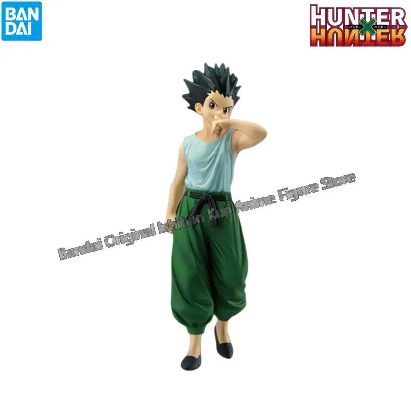 Фото В наличии Bandai, оригинальная коробка, модель гаражного комплекта, Hunter Hunter Gon Freecss Killua, персонажи аниме, Коллекционная фигурка, статуя №2