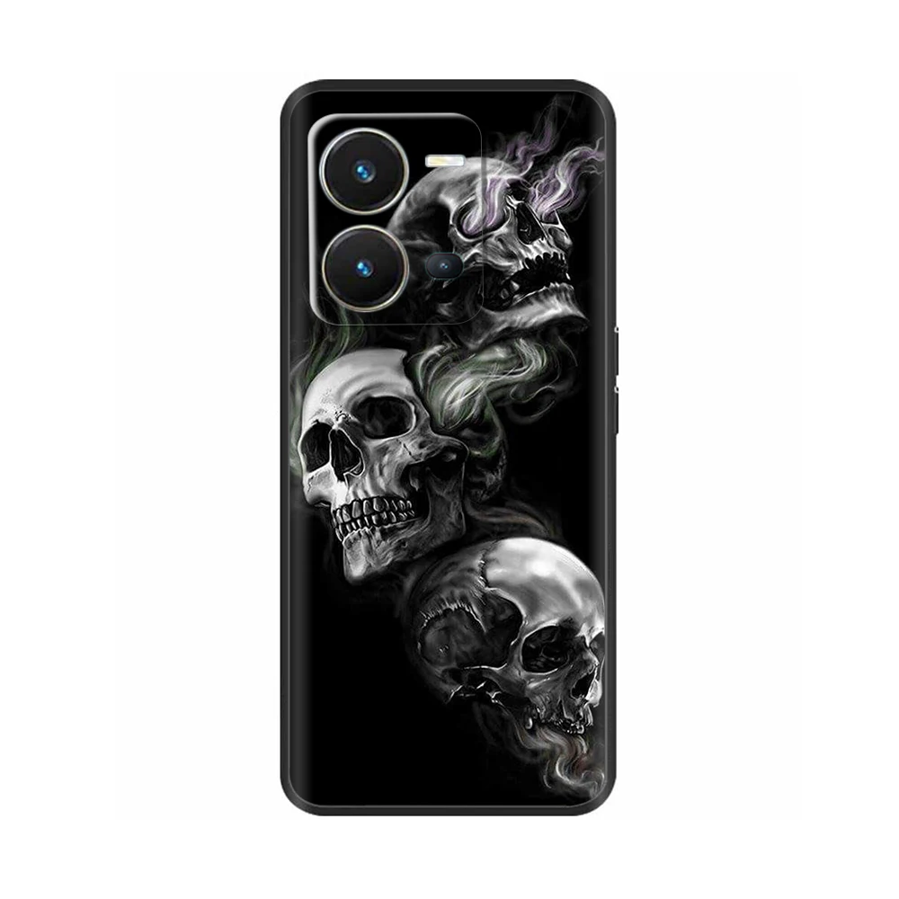 Фото Противоударный силиконовый чехол для Vivo V25, V25 Pro, 4G, черный чехол из ТПУ №3