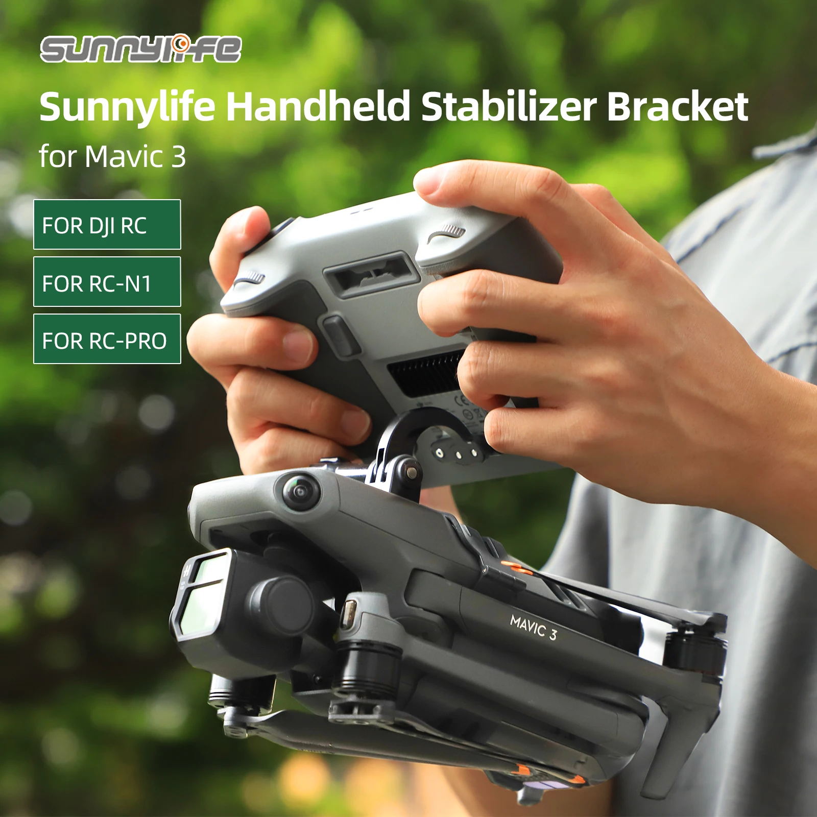 

Ручной шарнирный кронштейн Sunnylife, стабилизатор дрона DJI RC PRO, держатель, рукоятка для Mavic 3