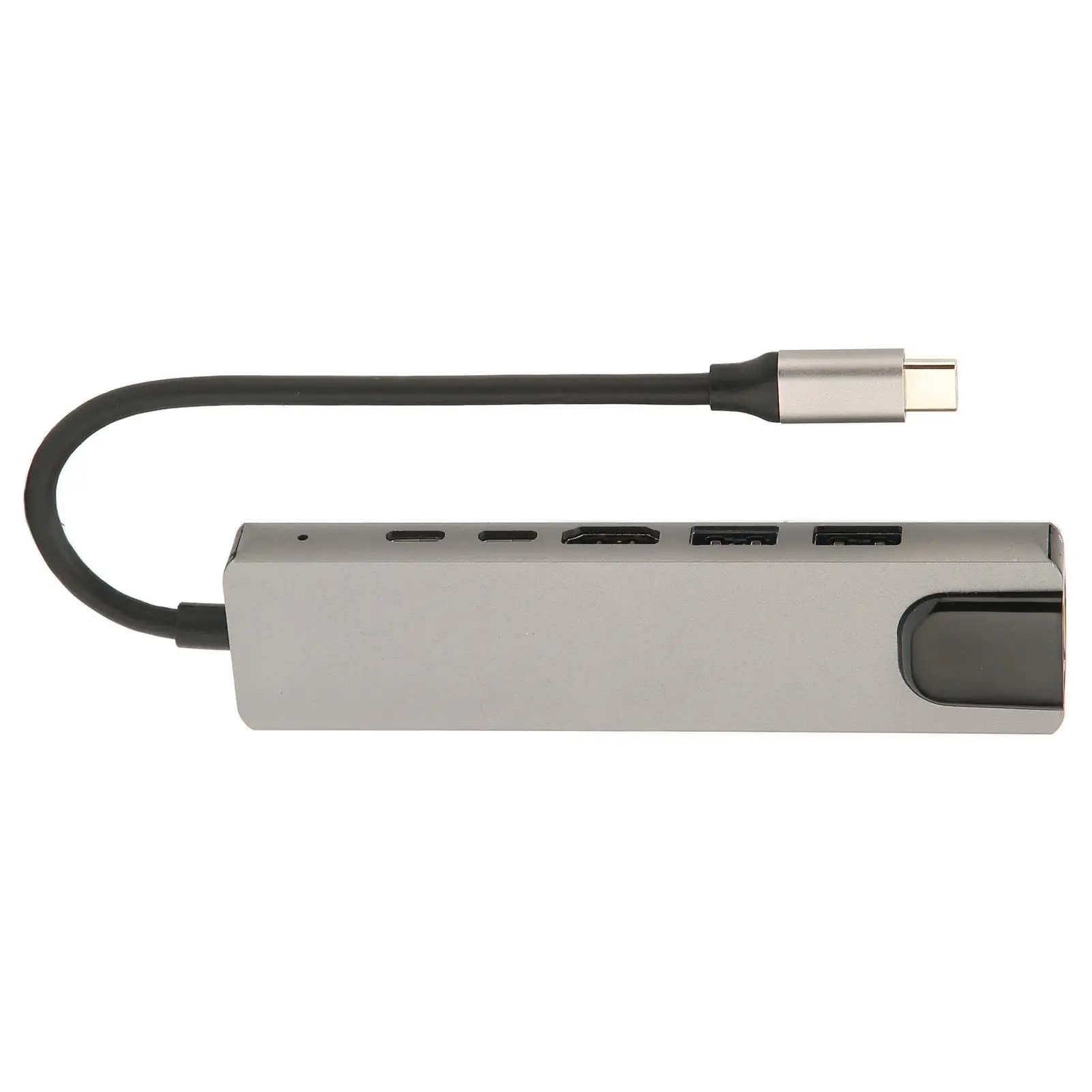 Мультимедийный адаптер 6-в-1 типа C к HDMI-концентратору 4K HD с питанием 87 Вт портами USB
