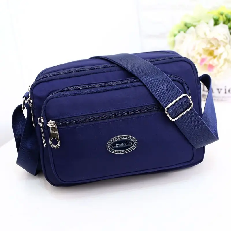 2023 New Waterproof Oxford Cloth Women Bag Casual Crossbody Backpack Nylon Shoulder Crossbody Bag Canvas Business Income Wallet