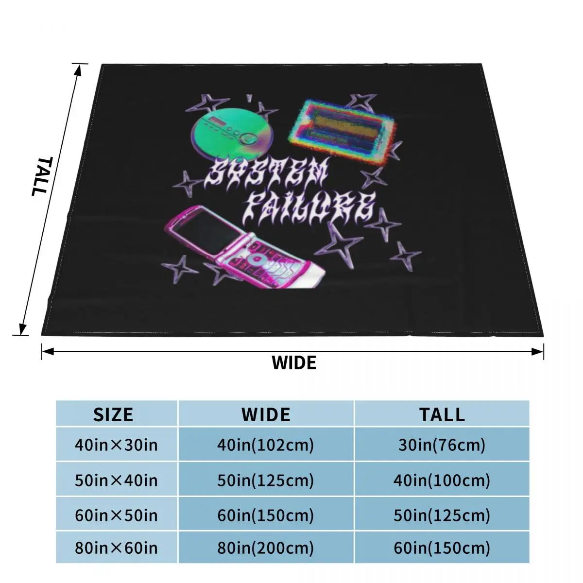 Сбой системы ультра-мягкое Флисовое одеяло