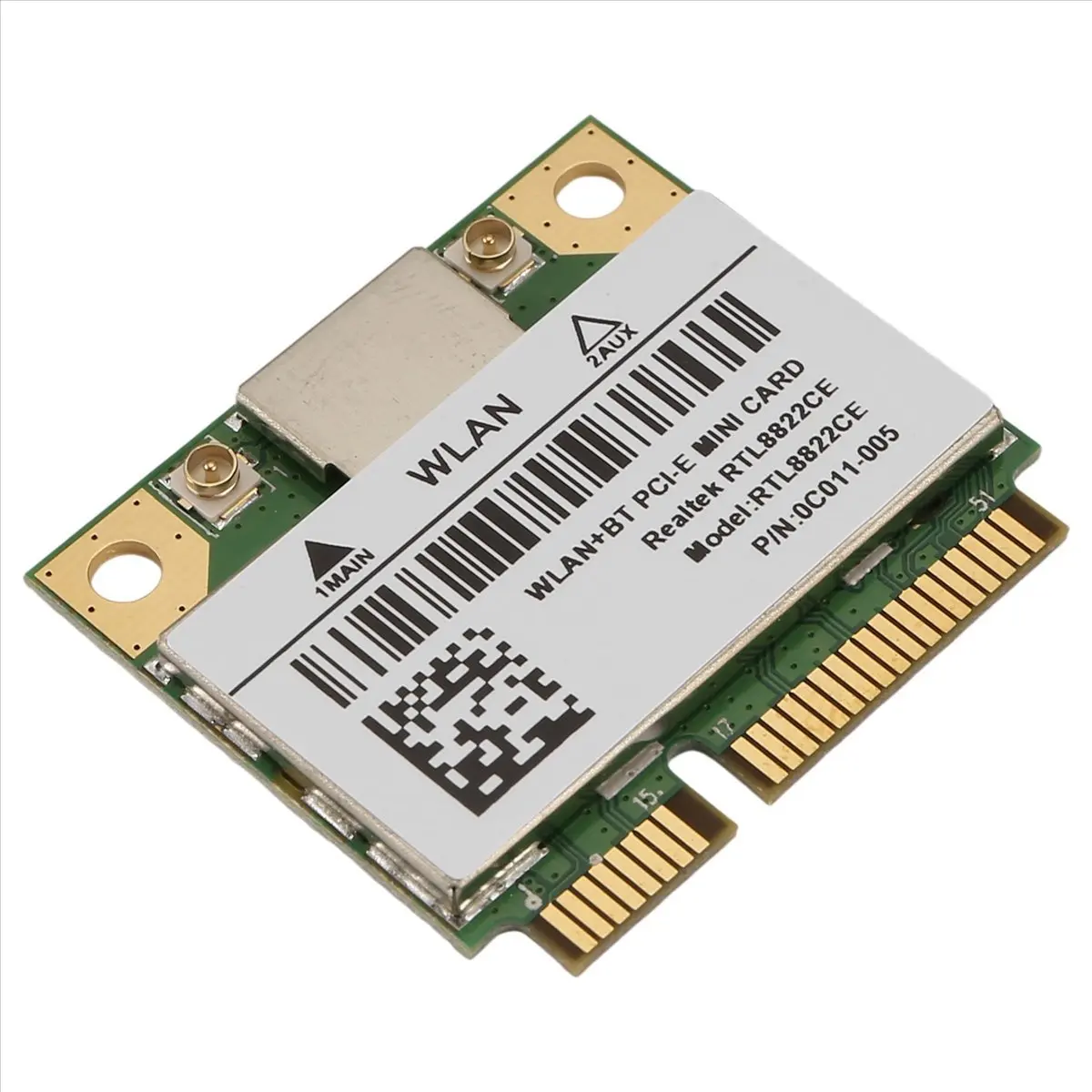Фото AT200 Premium-RTL8822CE 1200 Мбит/с 2.4G/5ГГц 802.11AC Wi-Fi карта, сетевая карта Mini PCIe с поддержкой Bluetooth 5.0 для ноутбуков/ПК 10/11 №2