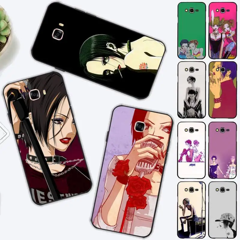

NaNa osaki Anime Phone Case for Samsung J 2 3 4 5 6 7 8 prime plus 2018 2017 2016 core
