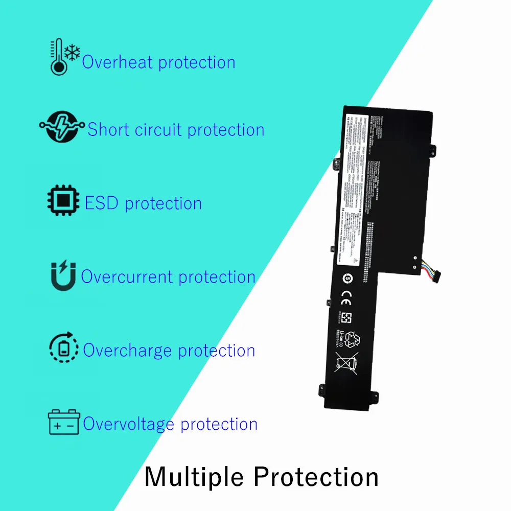 Фото L19D3PD6 Аккумулятор для ноутбука Lenovo IdeaPad Flex 5-14ARE05 5-14ITL05 5-14IIL05 5-14ALC05 5-15IIL05 L19L3PD6 L19C3PD6 L19M3PD6 №5