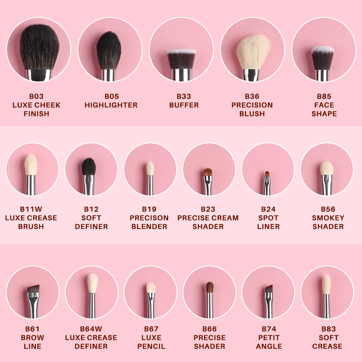 BETHY BEAUTY 1 шт. блендер из козьей шерсти буферная форма лица растушевка мягкая Кисть