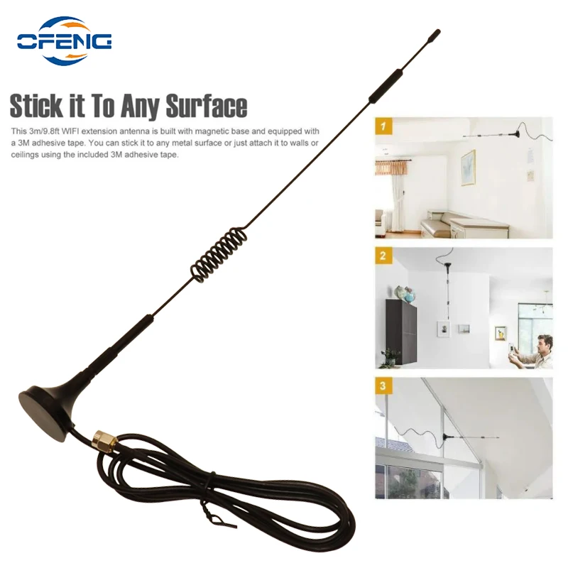 4G LTE магнитная антенна TS9 CRC9 SMA Штекерный разъем 2G 3G 700-2700 ...