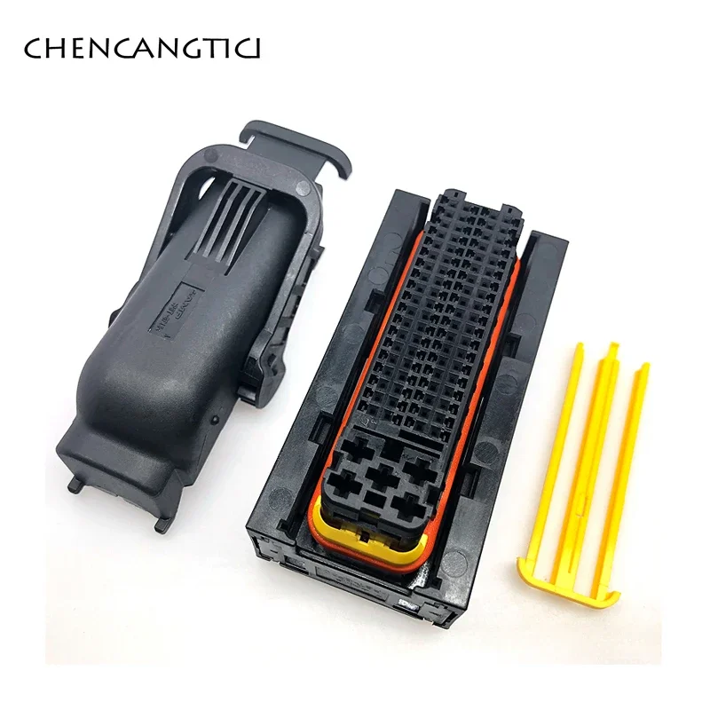 Автомобильный электрический разъем с клеммами 81-контактный 1473244 -1 AMP TYCO