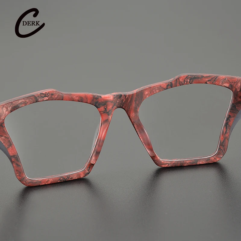 Очки с матовой текстурой в большой оправе мужские и женские модные ацетатные