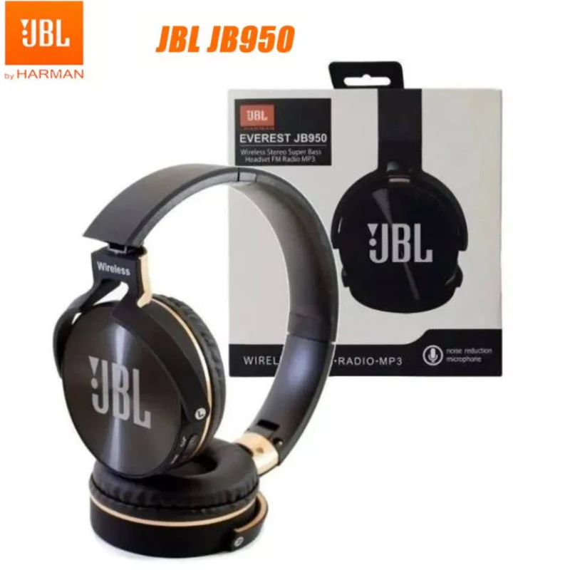 

Original JBL 950 Wireless Bluetooth Earphone Deep Bass Sound Sports Game Headset With Mic Music JBL Wireless Headphone Headset