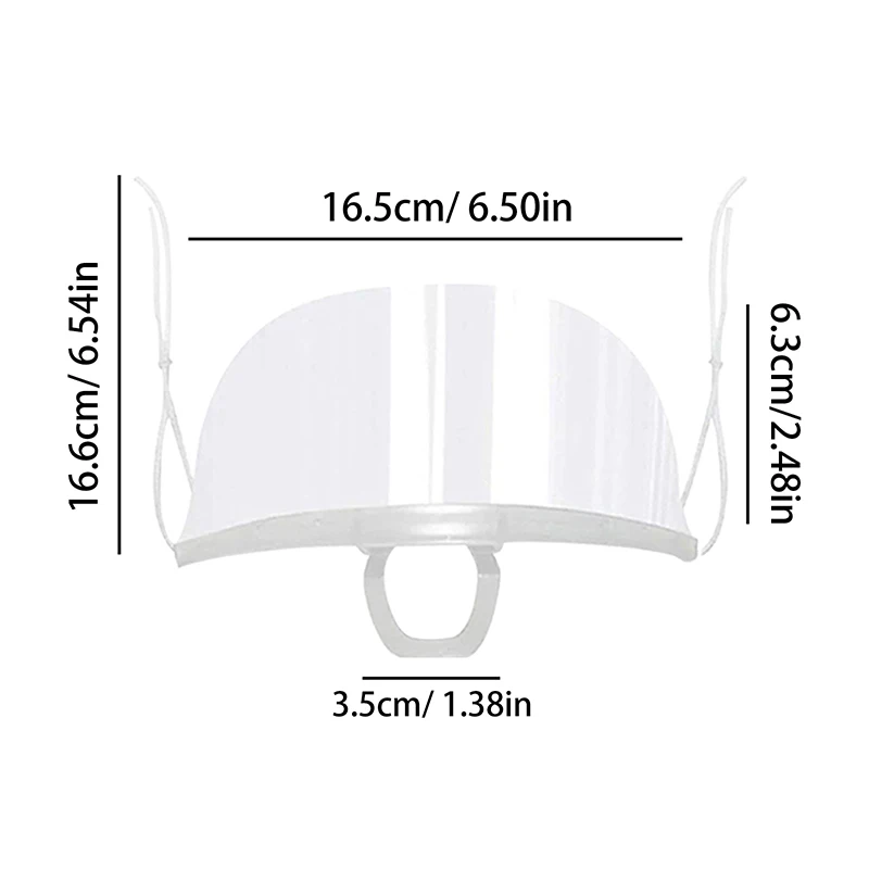 Многоразовая прозрачная противотуманная маска 5/10/20 шт. защитная для маникюра