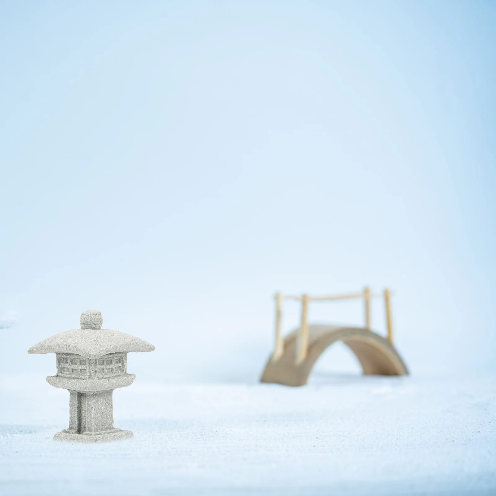 

4 Pcs Home Accessories Decor Miniature Scene Pagoda Model Ornaments Garden Pavilion Tabletop Bonsai Adorn