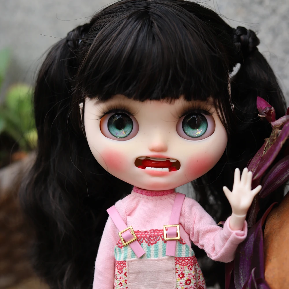 

Кукла ICY RBL + Blyth 1/6, шарнирное тело 30 см, блестящая белая кукла для скульптурирования и макияжа с матовым лицом ручной работы 9.23.59