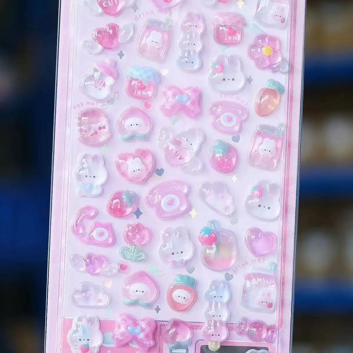 

MOONBIFFY 3D мультяшные наклейки