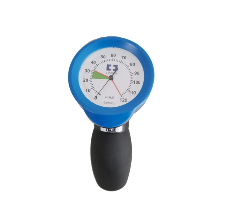 

Hand-held air bag pressure gauge tracheal intubation pressure gauge ICU with hook ETT gauge