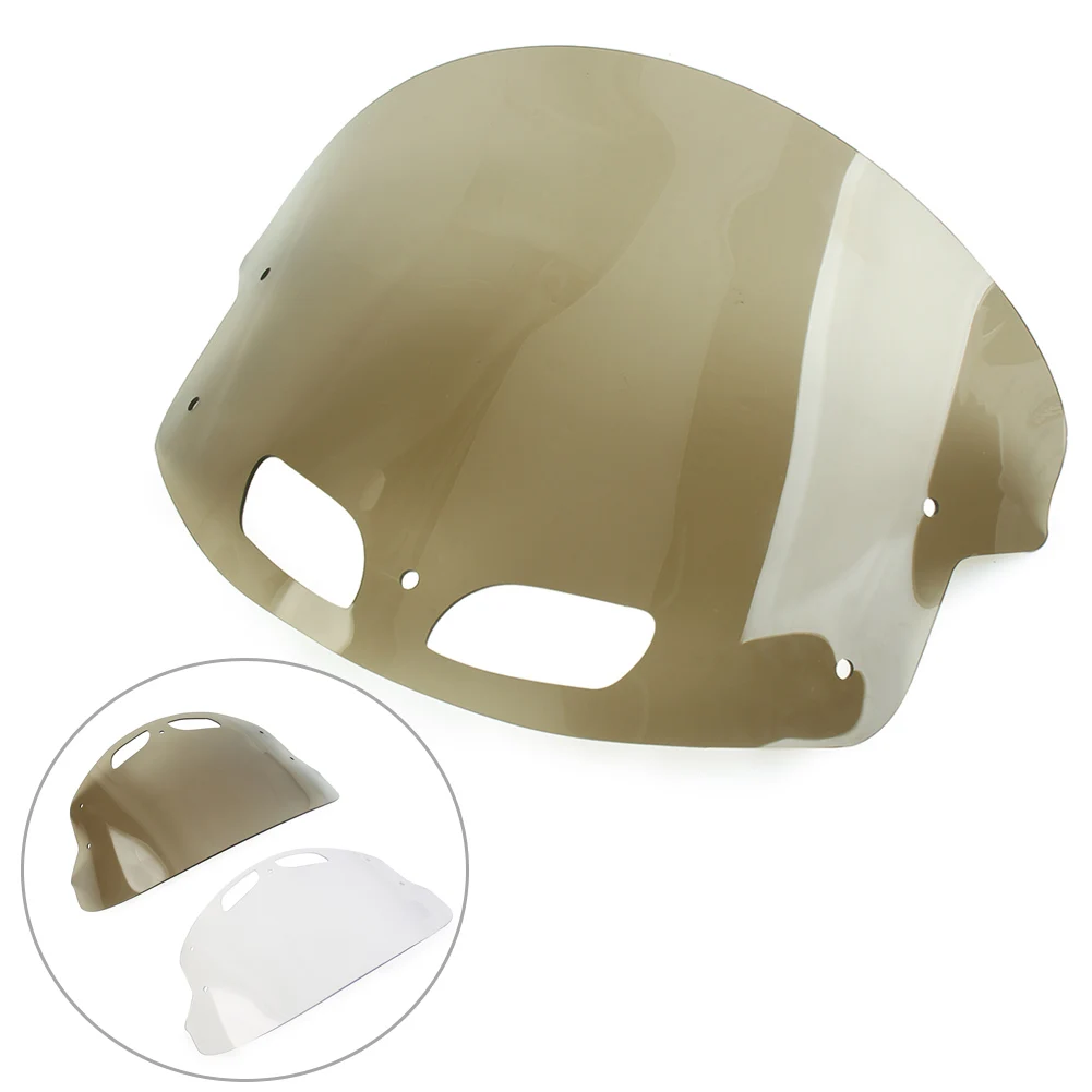 Лобовое стекло мотоцикла 14 дюймов обтекатель из АБС-пластика дефлектор ветра для