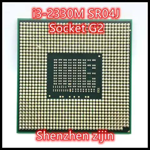 I3-2330M i3 2330M SR04J SRO4J 2,2 ГГц двухъядерный четырехпоточный Porcessor L2 = 512M L3 = 3M 35W Socket G2