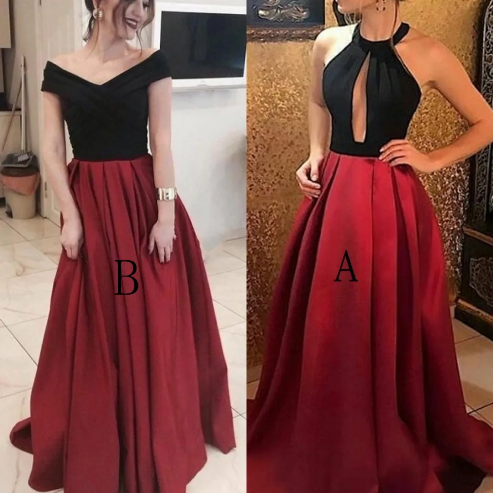 

Women Evening Party Dresses 2022 Prom Celebrity Long Sleeve Burgundy Luxury Elegant Gala Plus Size Mother Dress For Wedding
