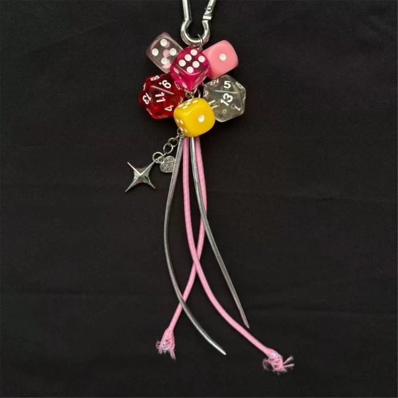 Привлекательный брелок в виде кубиков кулон модный брелок-кубик-амулет