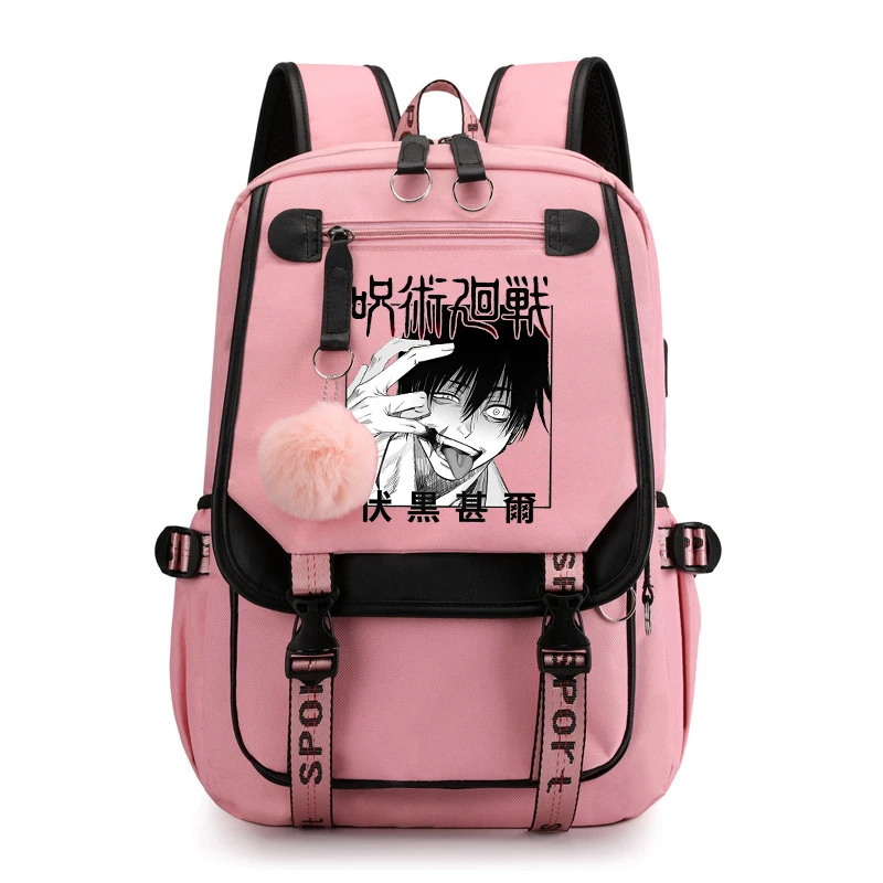 Новый аниме Fushiguro Toji рюкзак для девочек школьная сумка женщин мужчин