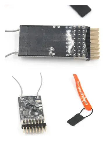 RM601 2,4G 6-канальный приемник с PPM для s603 Spektrum DSM2 DSMX DX6i DX8 DX9 DX18 и JR DSX7 DSX9 передатчик