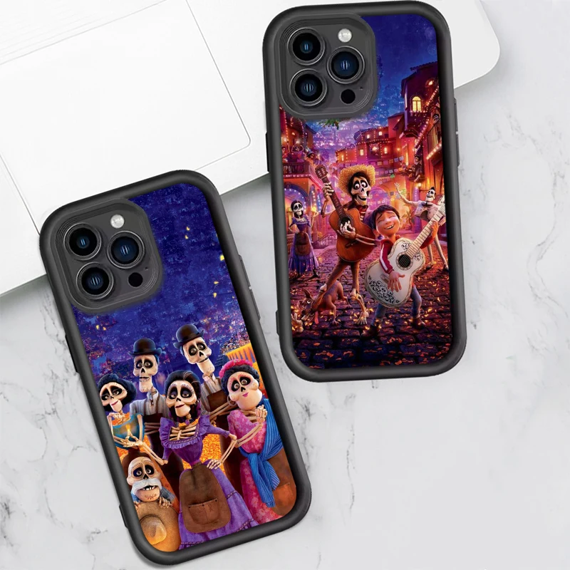 ET34 Disney Coco Phone для OPPO Reno 11 10 8 Pro Plus 8T A98 A77S A77 A60 A58 A17 A17K A76 A16 A16K A94 A15S A15 A73
