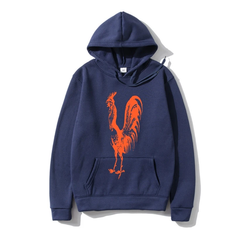 

Hoody Rooster Annex Apparel Mens Black Sweatshir Tattoo Ar Hoody Vintage Bird Stree Wear